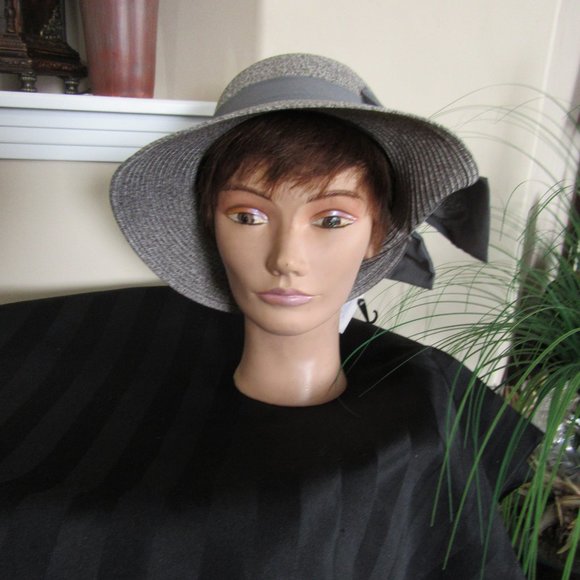 Adjustable Ladies fancy woven hats - Nice Bow - Picture 4 of 7